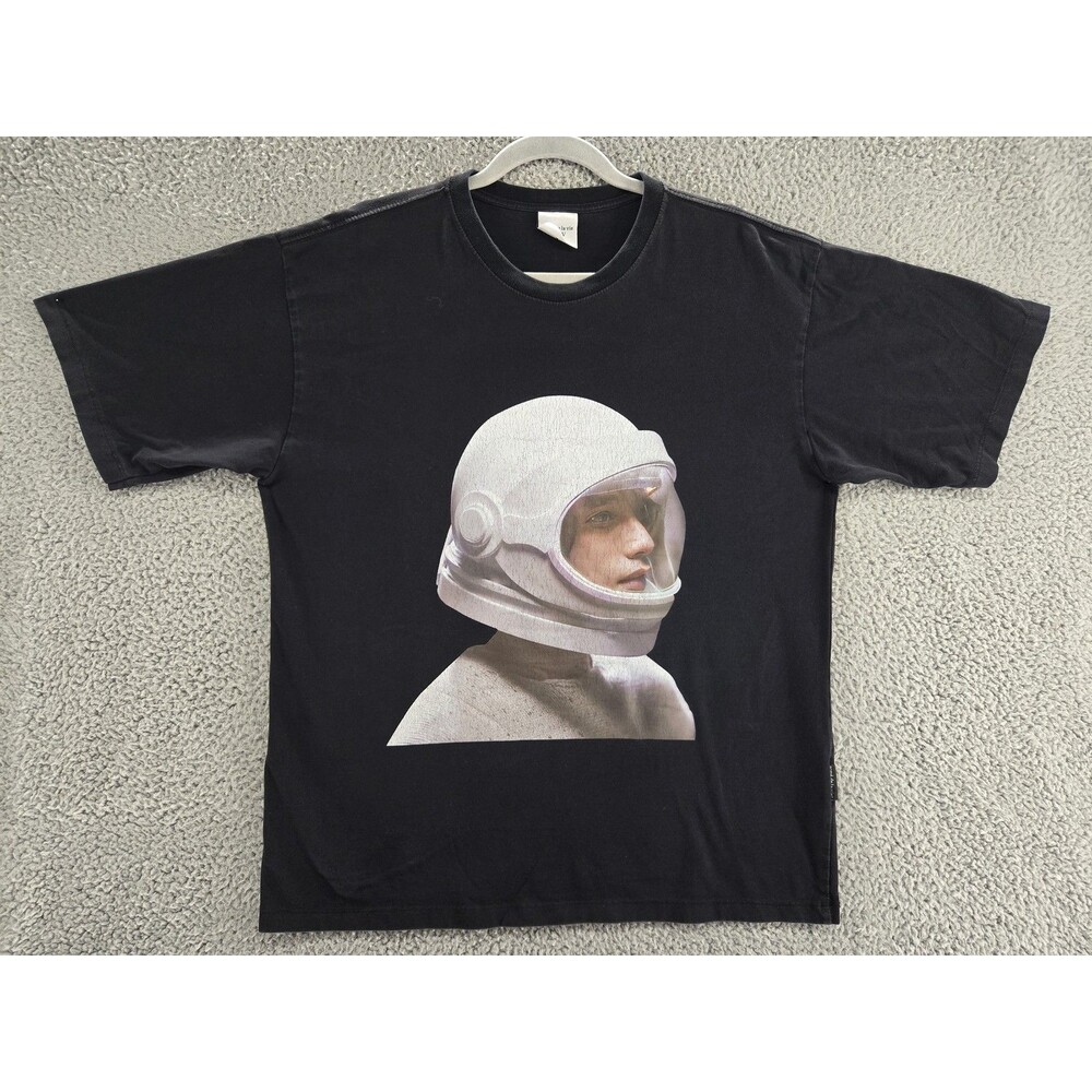Acme de la Vie ADLV Shirt Mens Large Black Astronaut Graphic Tee Streetwear